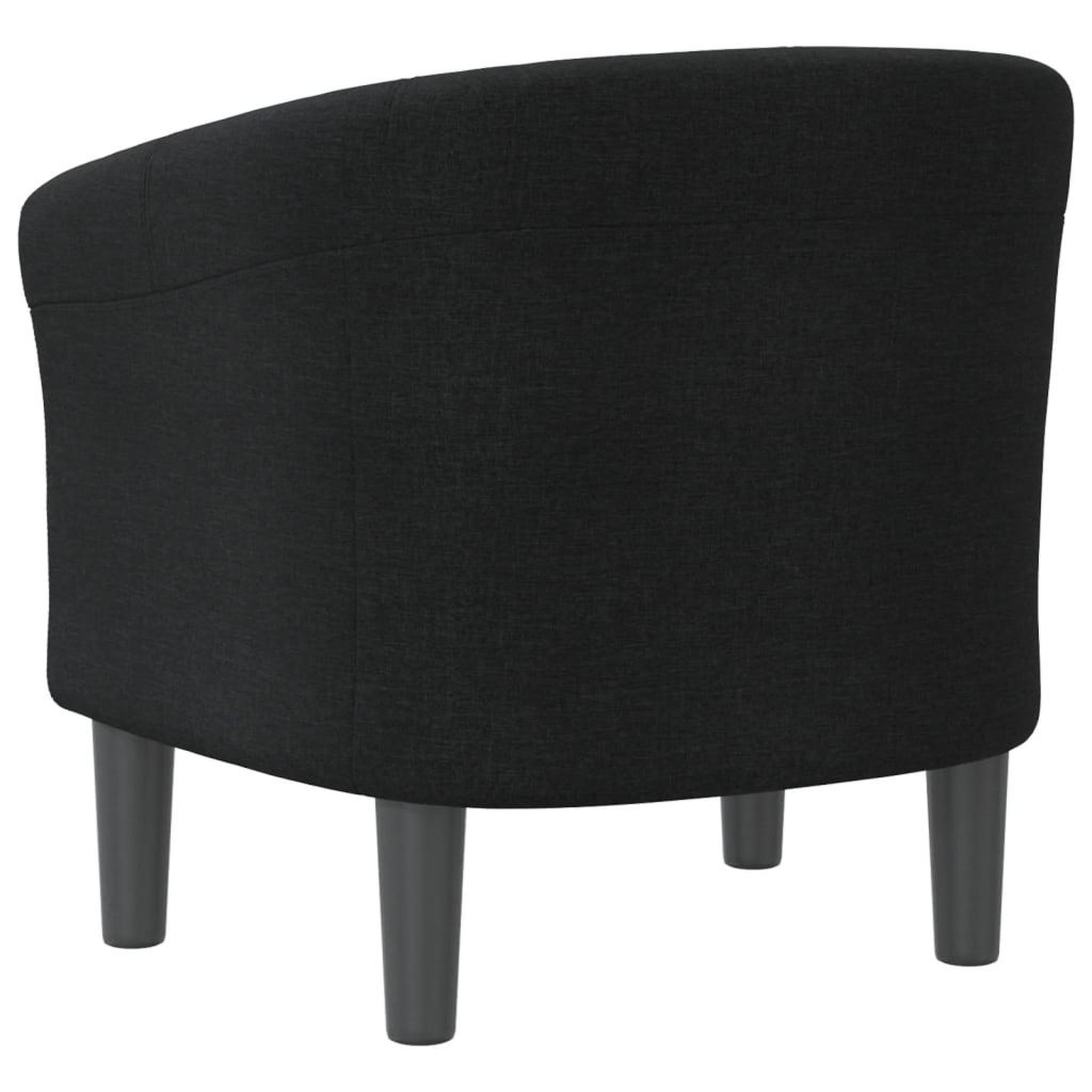Voir la diapositive 5 : VIDAXL Chaise cabriolet noir tissu