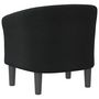 Voir la diapositive 5 : VIDAXL Chaise cabriolet noir tissu