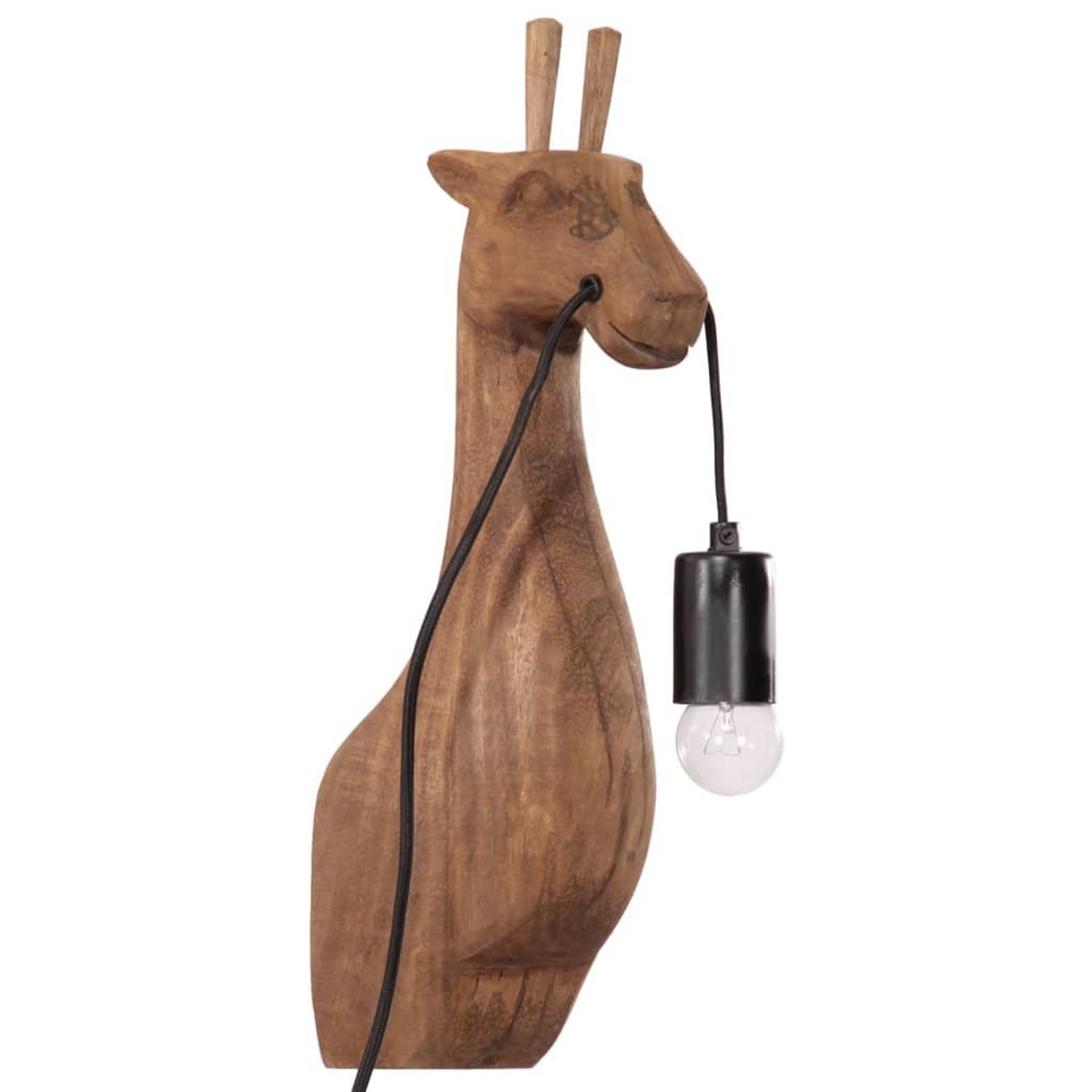 Voir la diapositive 2 : VIDAXL Lampe murale en forme d'animal 25 W 12x12x42 cm E27
