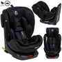 Voir la diapositive 1 : BEBELISSIMO BEBELISSIMO - Siège auto Isofix - pivotant 360 ° - groupe 0+/1/2/3 - (0-36kg) - i-Leto - noir - protections latérales