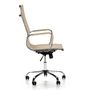 Voir la diapositive 3 : VS VENTA-STOCK Fauteuil de Bureau Londres inclinable Taupe, Cuir synthétique