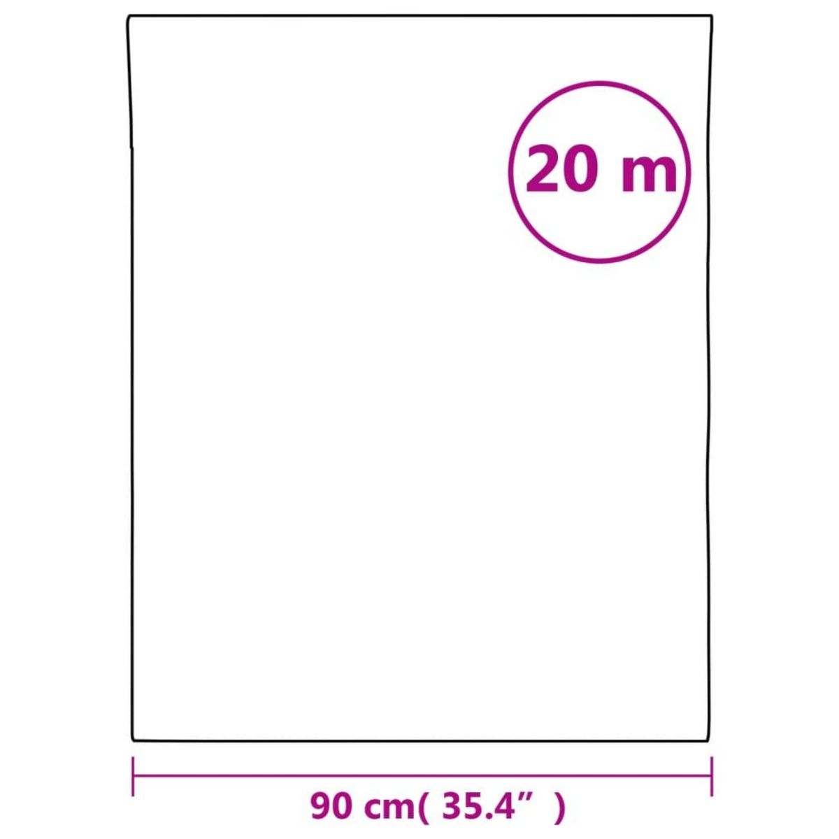 VIDAXL Film de fenetre depoli blanc 90x2000 cm PVC