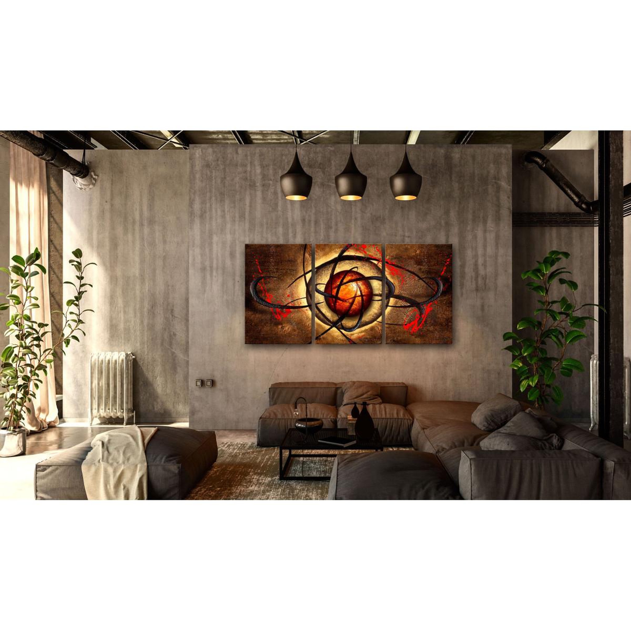Voir la diapositive 2 : Paris Prix Tableau imprimé  secret eye i  60x120cm