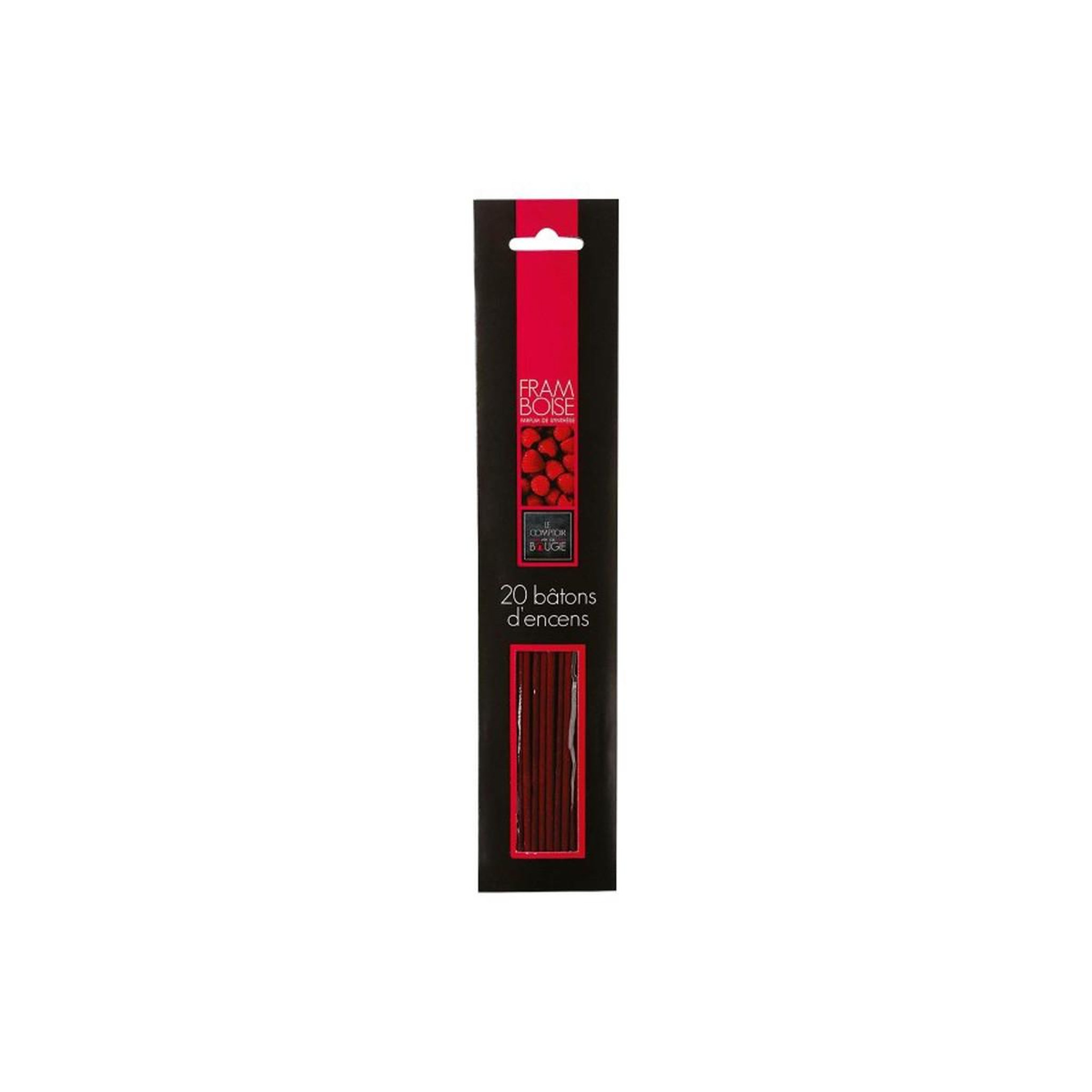 Voir la diapositive 1 : ATMOSPHERA Lot de 20 Bâtons d'Encens 25cm Framboise