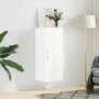 Voir la diapositive 3 : VIDAXL Armoire murale blanc 34,5x34x90 cm