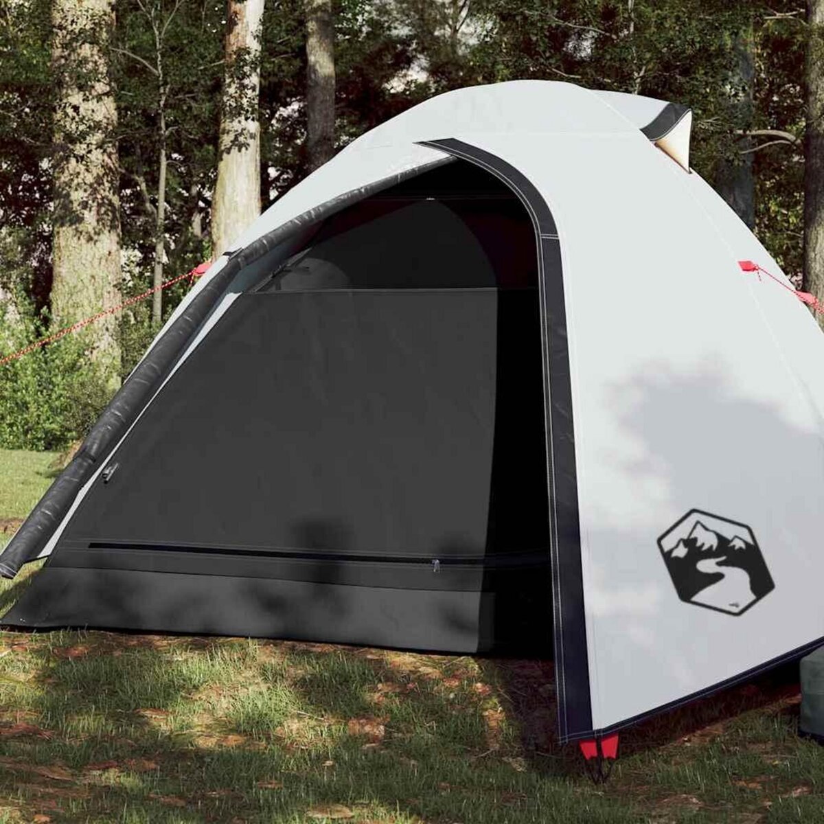 VIDAXL Tente de camping a dome 3 personnes tissu occultant impermeable