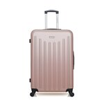 AMERICAN TRAVEL AMERICAN TRAVEL - Valise Grand Format BROOKLYN 75 cm 4 Roues. Coloris disponibles : Noir, Gris, Bleu, Beige, Rose, Rouge, Vert