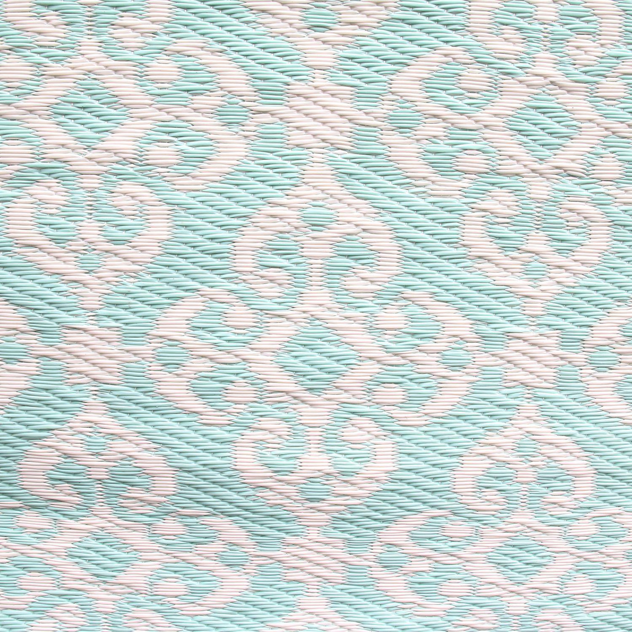 Voir la diapositive 3 : TOILINUX Tapis en polypropylène - Turquoise
