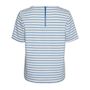 Voir la diapositive 2 : Vero Moda T Shirt Rayure /Bleu Femme Vero Moda  Snow White