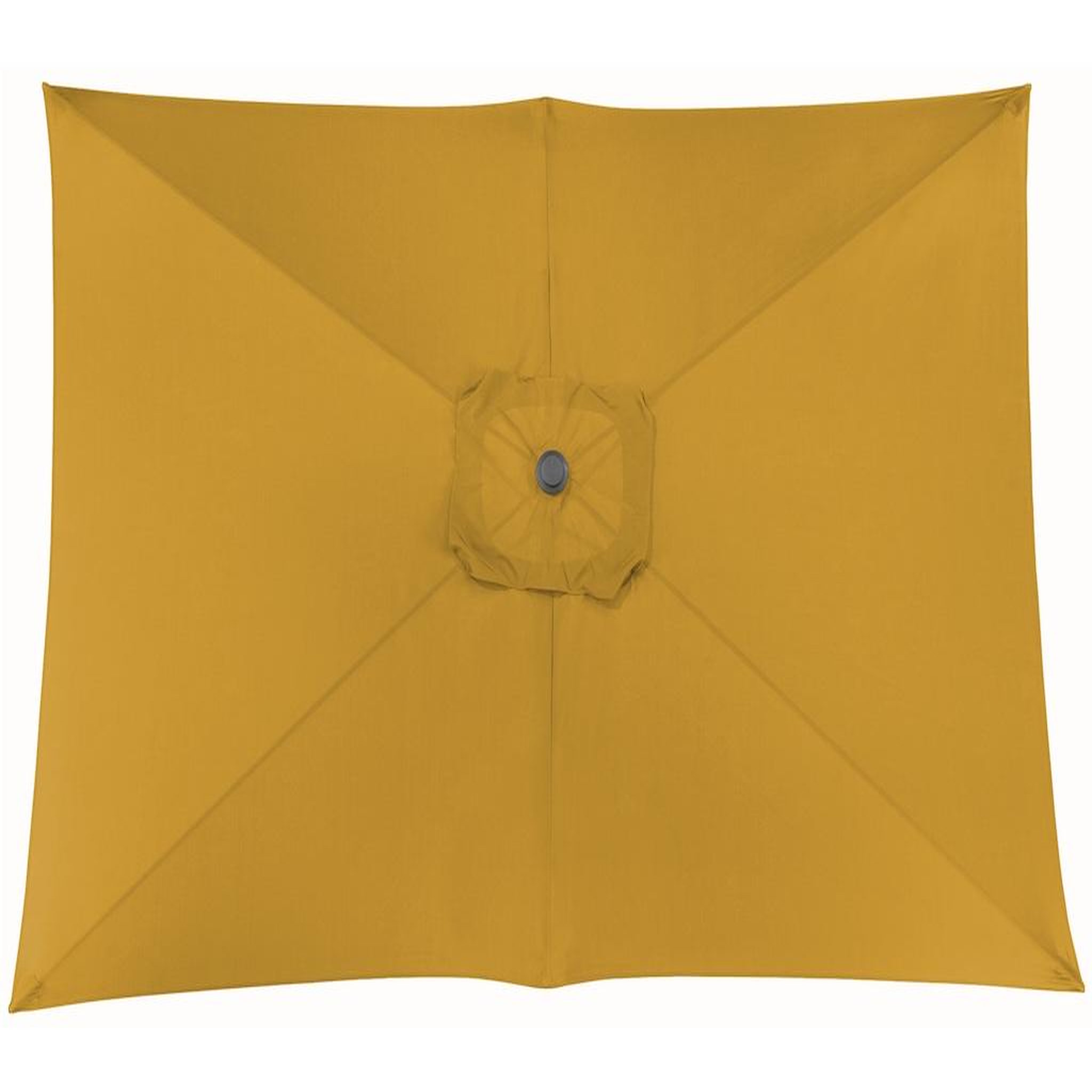 Proloisirs Toile Parasol Mat Droit 3x2 par 6 Polyester 200gr SD - Curry