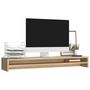 Voir la diapositive 3 : VIDAXL Support de moniteur Chêne Sonoma 100 x 24 x 13 cm Aggloméré