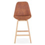 Voir la diapositive 2 : Paris Prix Tabouret de Bar  Peina  103cm Marron & Naturel