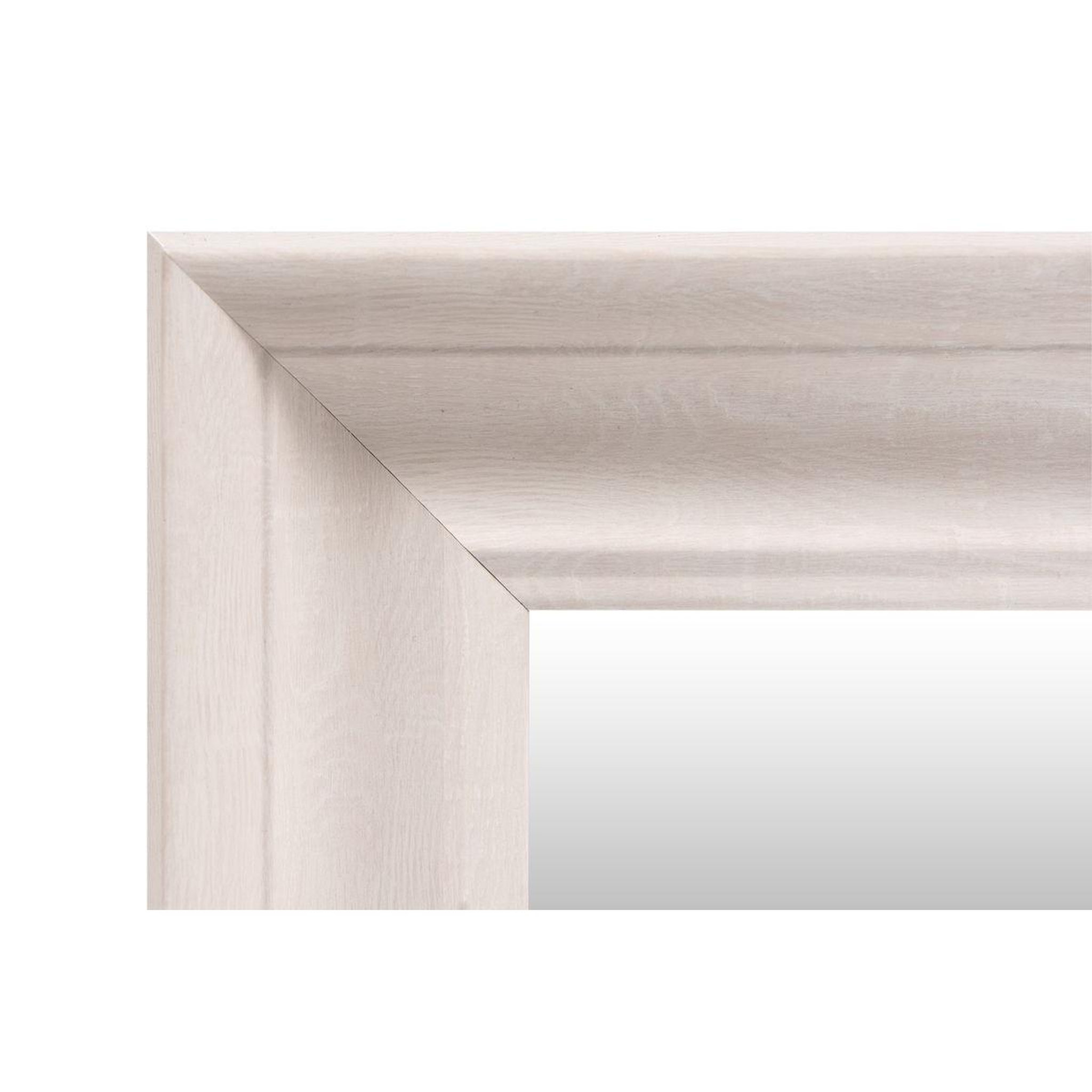 Voir la diapositive 2 : Paris Prix Miroir Mural Déco  Scott  79cm Blanc