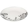 Voir la diapositive 2 : SECRET DE GOURMET Lot de 6 Assiettes Plates  White Floral  27cm Blanc