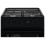 Voir la diapositive 2 : ELECTROLUX Cuisinière mixte Electrolux Cuisiniere Mixte gaz electrique 4 foyers 60x60 Multifonction