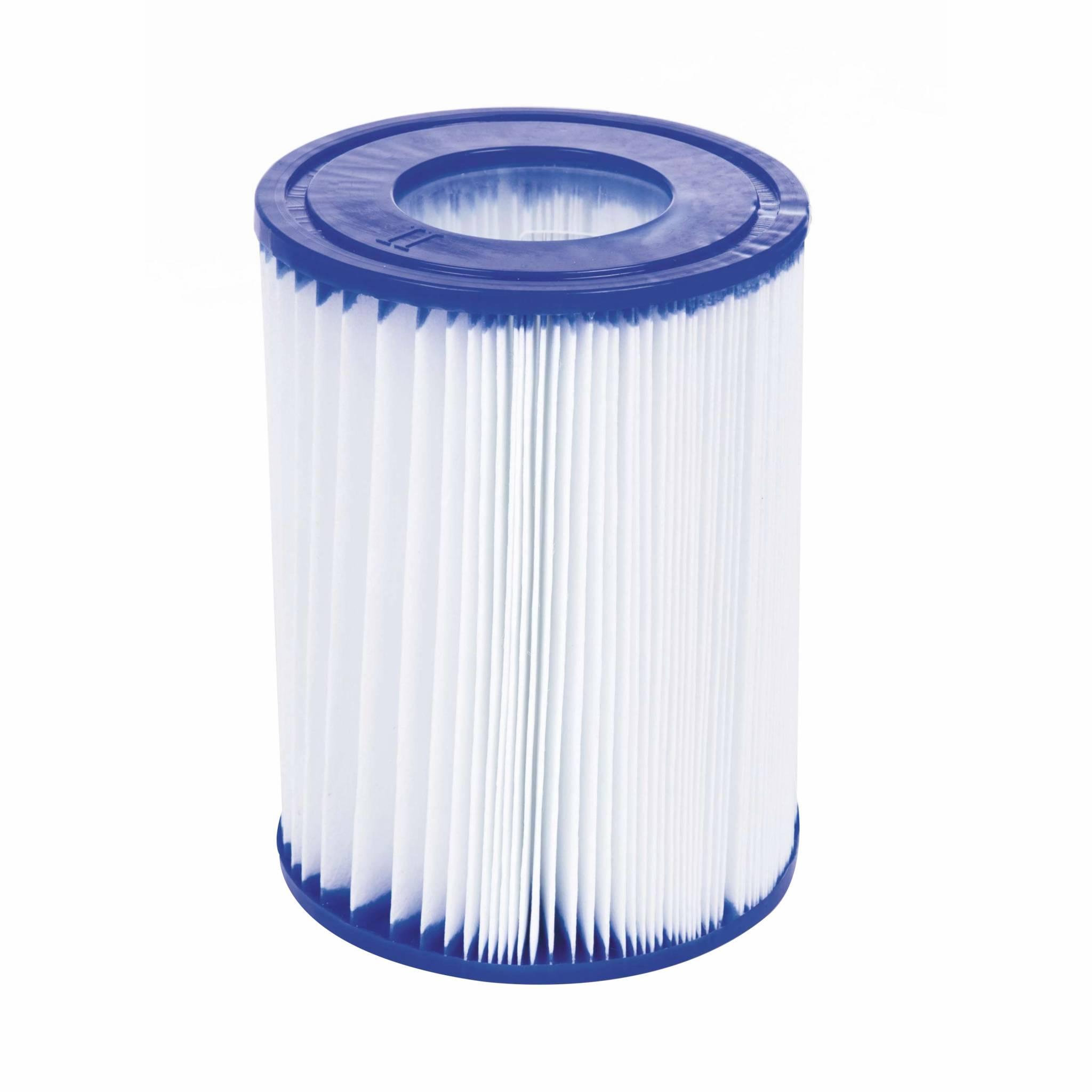 Voir la diapositive 3 : SWEEEK Lot de 2 cartouches filtrantes pour piscine Bestway - type 2  - Ø10.6x13.6cm compatibles avec Bestway Aral. Onéga. Opalite. Peridot. Côme. Vostok 4x2 et 5x2. Spinelle 4x2. Volta.