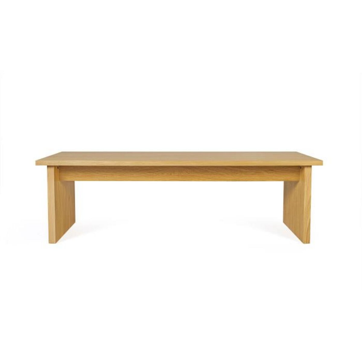 Paris Prix Table Basse Design en Bois  Stripe  120cm Naturel