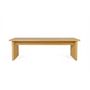 Voir la diapositive 2 : Paris Prix Table Basse Design en Bois  Stripe  120cm Naturel