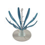 Voir la diapositive 1 : BEABA Egoutte Biberon pliable Flower - Bleu