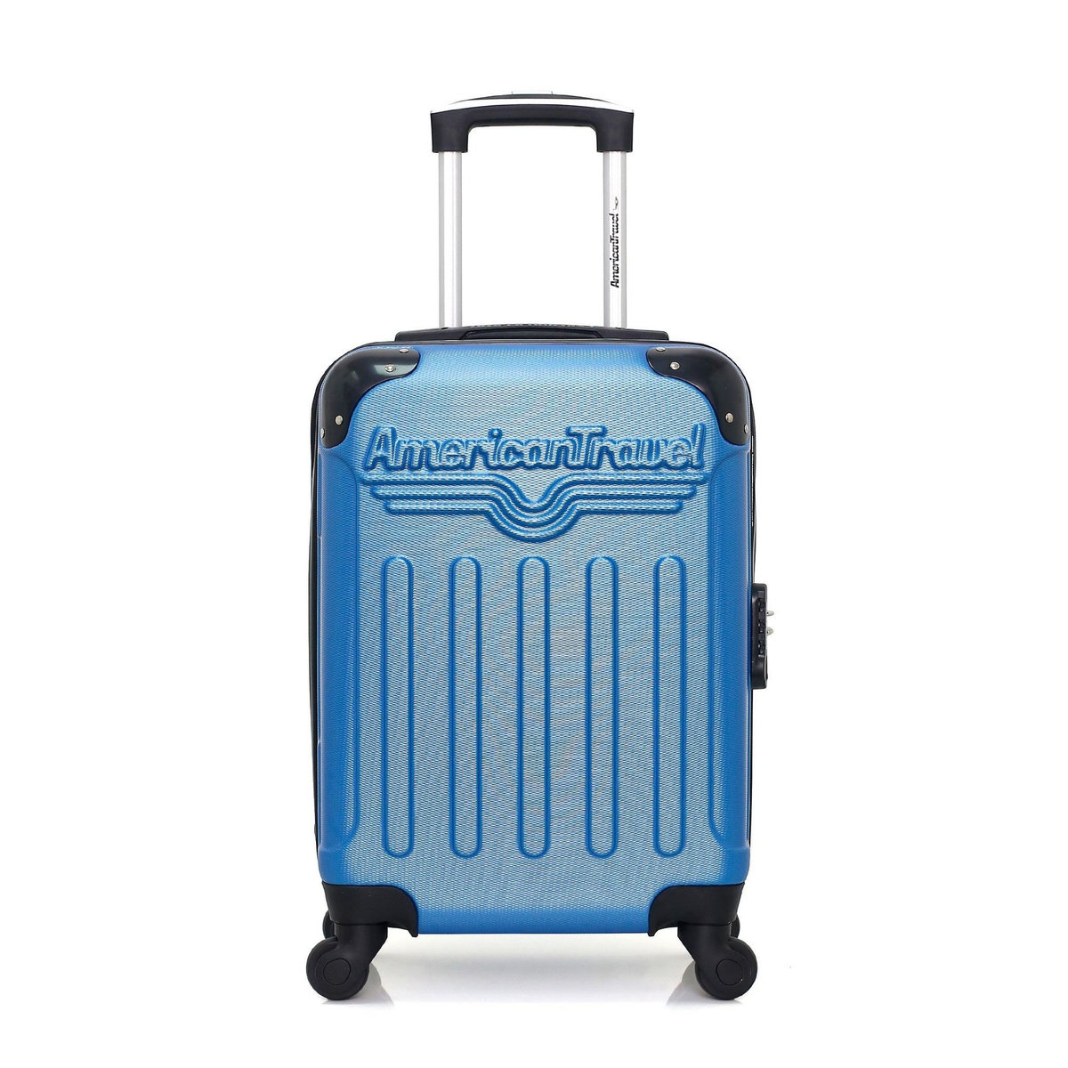 AMERICAN TRAVEL AMERICAN TRAVEL - Valise Cabine XS HARLEM-E 50 cm 4 Roues