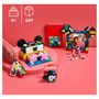 Voir la diapositive 4 : LEGO Dots 41964 Boîte créative La rentrée de Mickey et Minnie, 6 en 1, Rangement, Cadre Photo, Porte-clés, Bloc-notes, Fournitures Scolaires