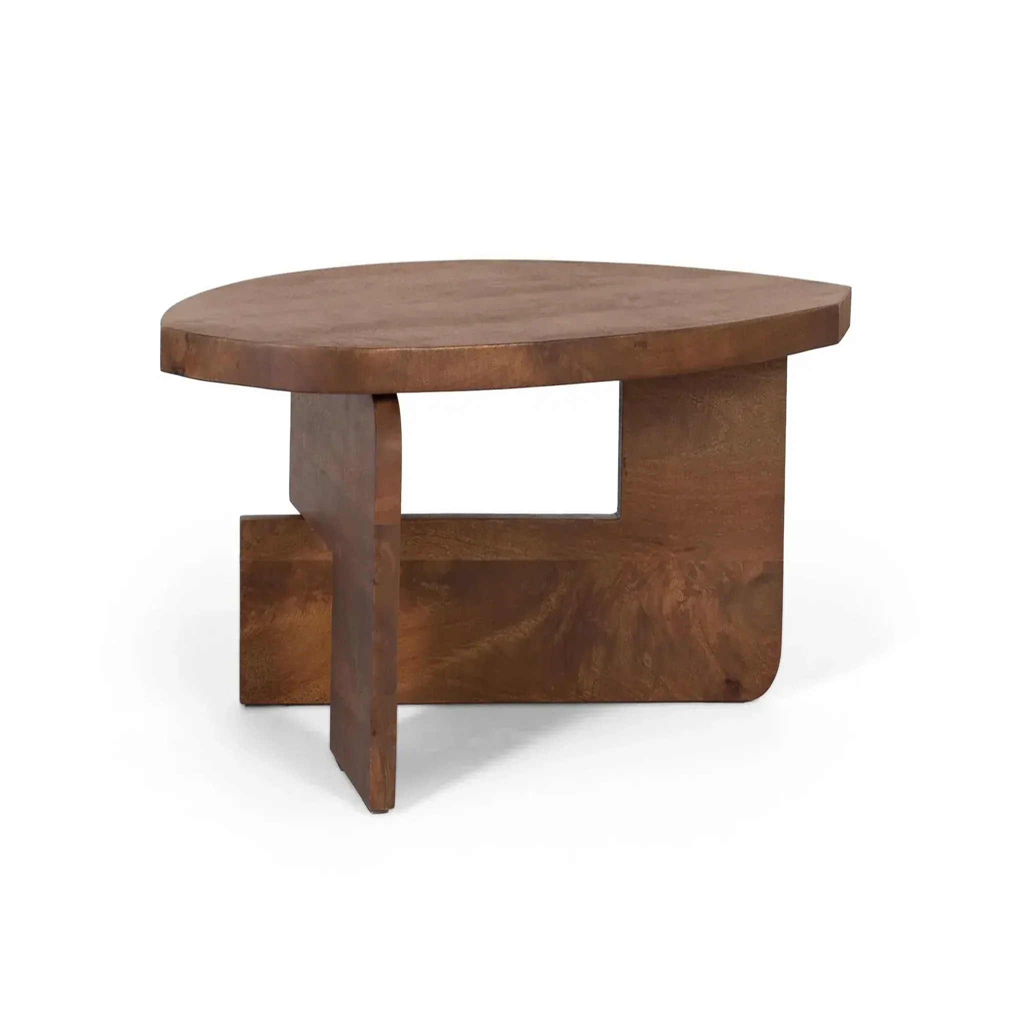 Voir la diapositive 2 : GINER Y COLOMER SL Table basse en bois de manguier 110 cm style rustique moderne