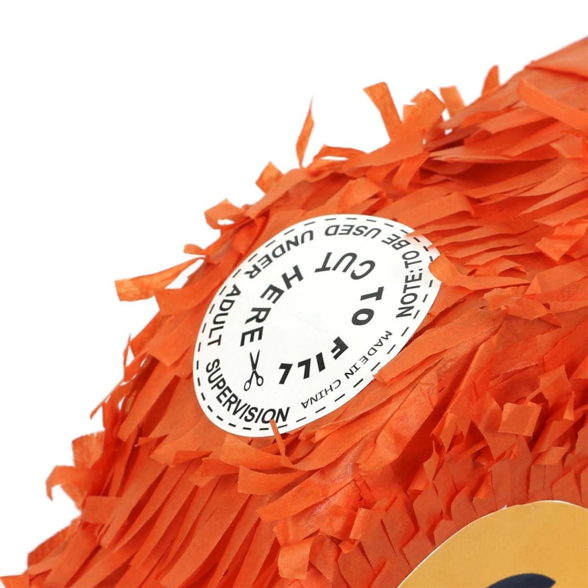Paris Prix Pinata Déco  Lion  39cm Jaune & Orange