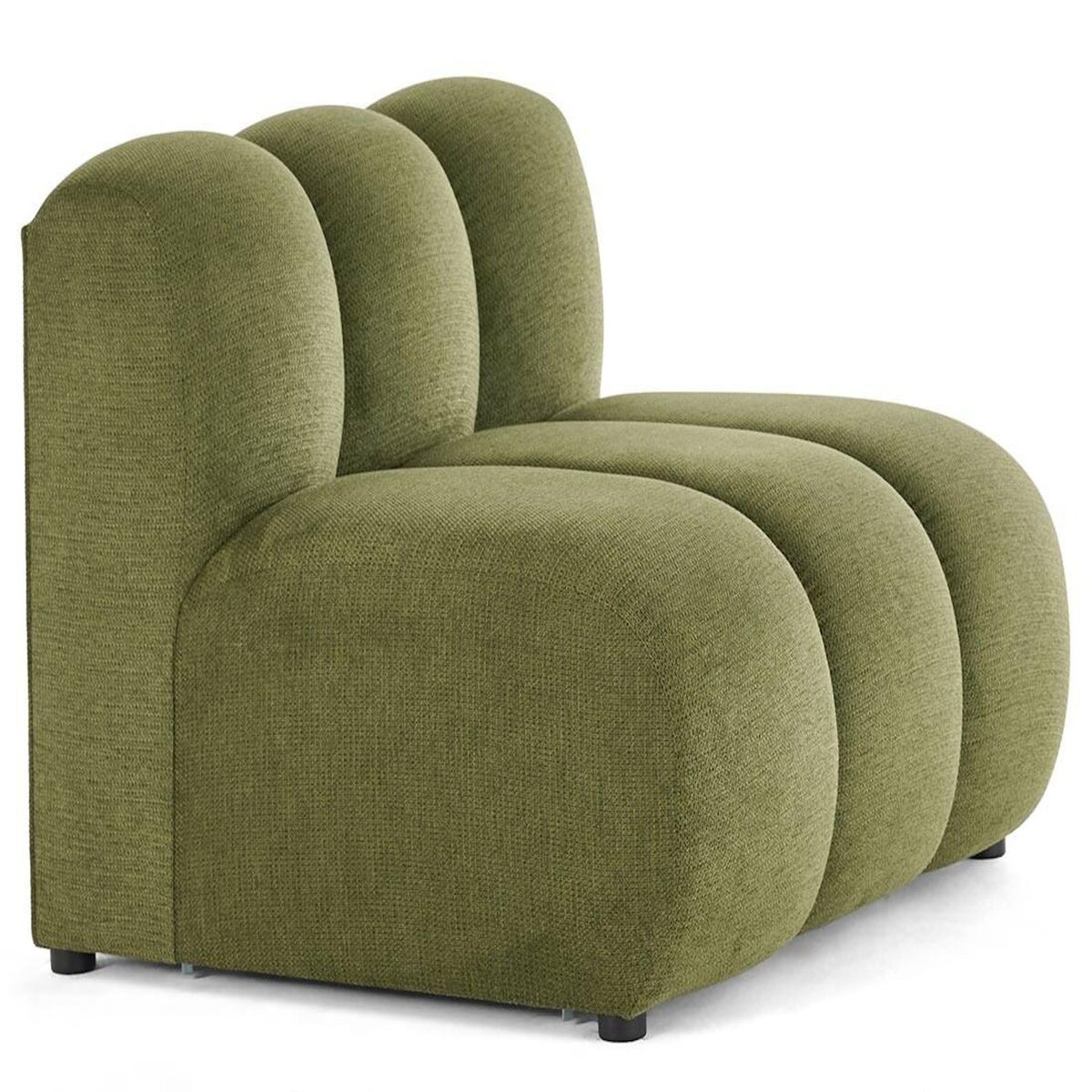 LISA DESIGN Debbie - module d'assise en tissu texturé