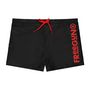 Voir la diapositive 1 : FREEGUN Shorty de bain homme uni avec logo rubber print couleur