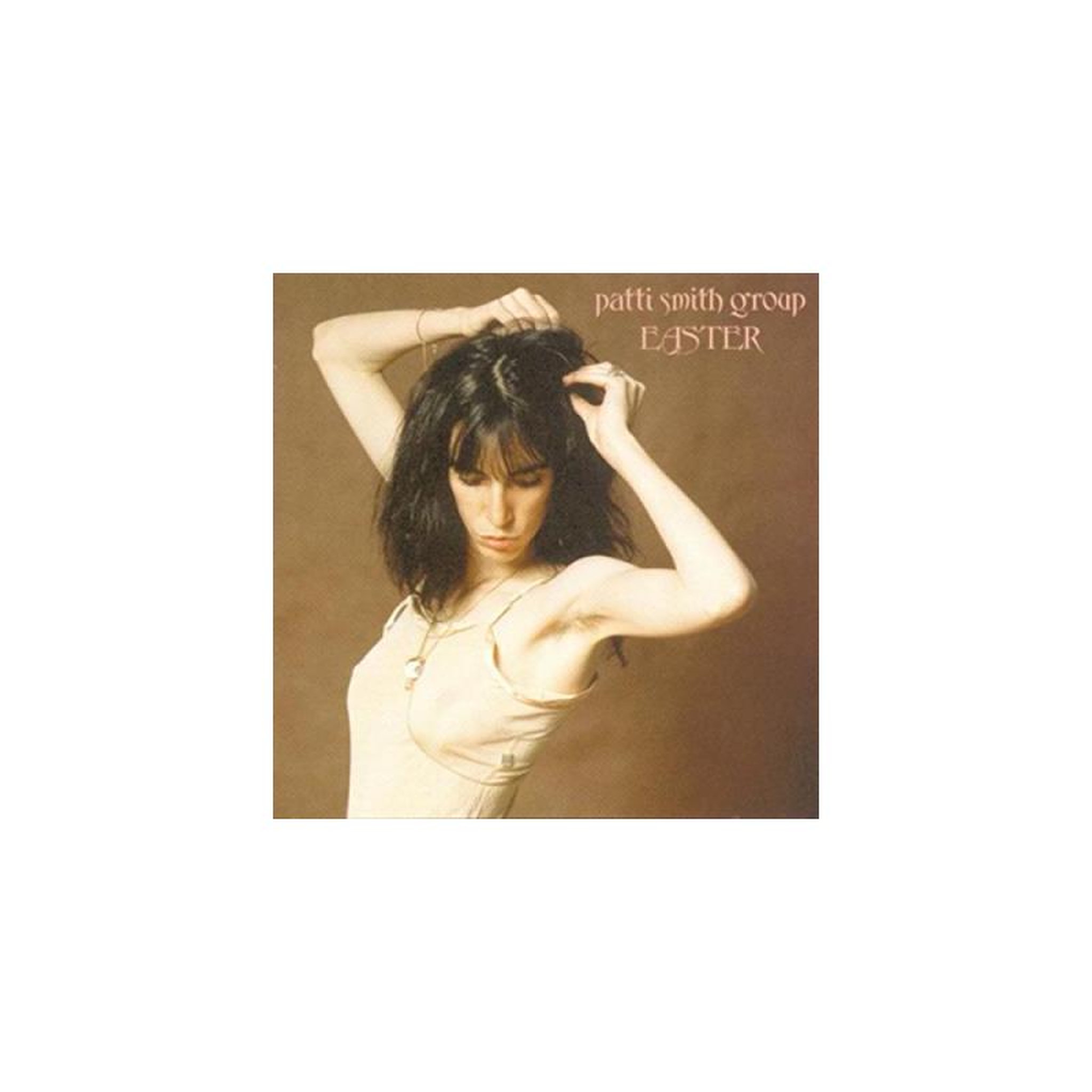 SONY Patti smith group affiche pochette vinyle “easter” portrait sépia brun verticale