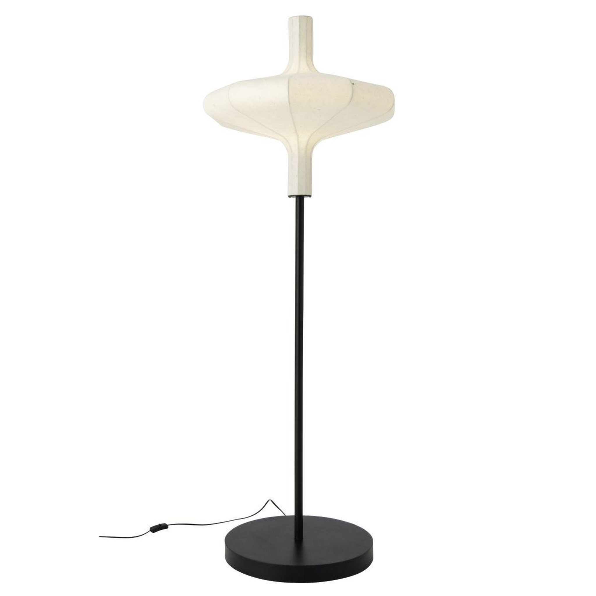 Voir la diapositive 2 : J-LINE Lampadaire design  jed  160cm naturel