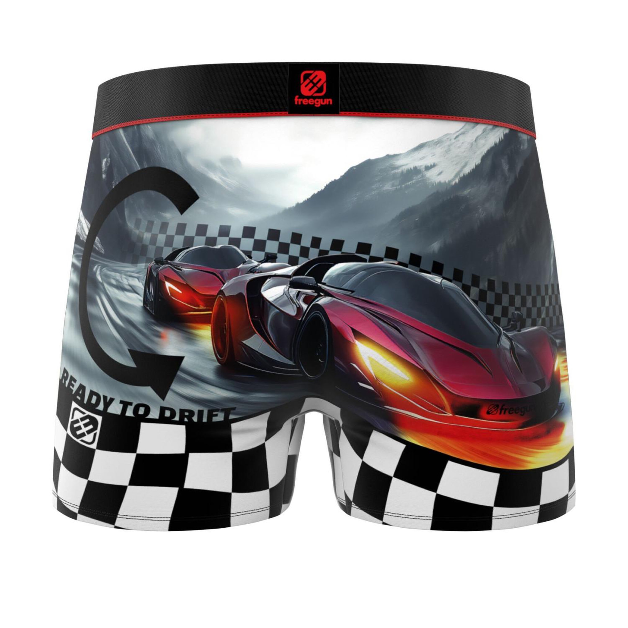 Voir la diapositive 6 : FREEGUN Lot de 3 boxers junior collection Racers