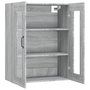Voir la diapositive 5 : VIDAXL Armoire murale suspendue Sonoma gris 69,5x34x90 cm
