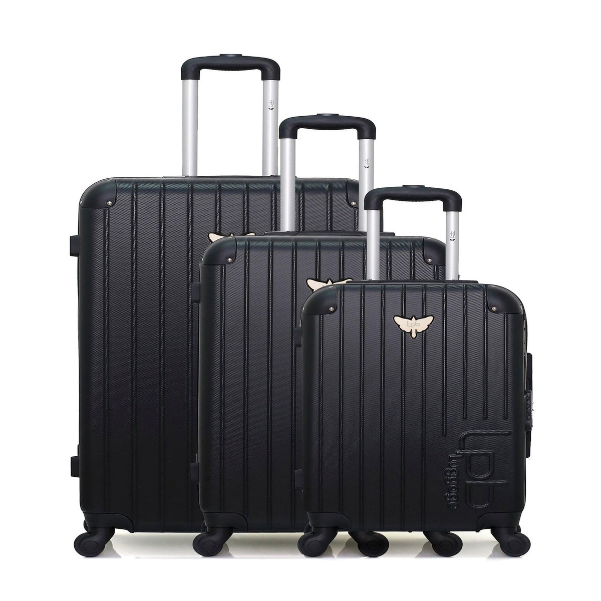 LES P'TITES BOMBES LPB LPB LUGGAGE - Set de 3 Valises MARIANNE 75 cm 4 Roues