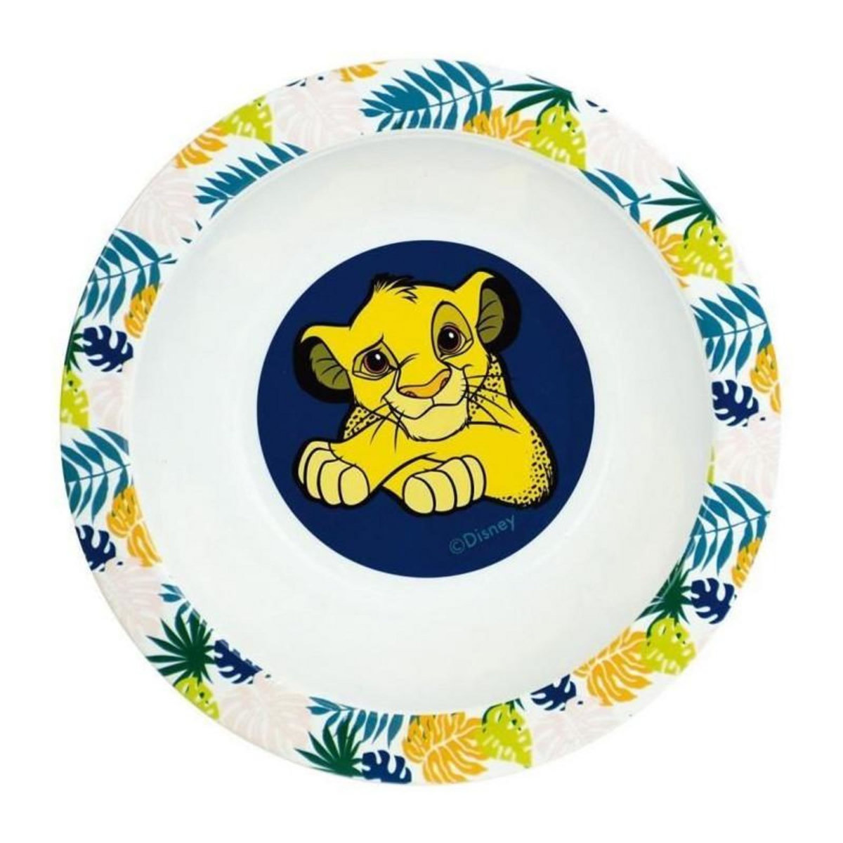 Fun House Set de vaisselle Fun House en mélamine colorée