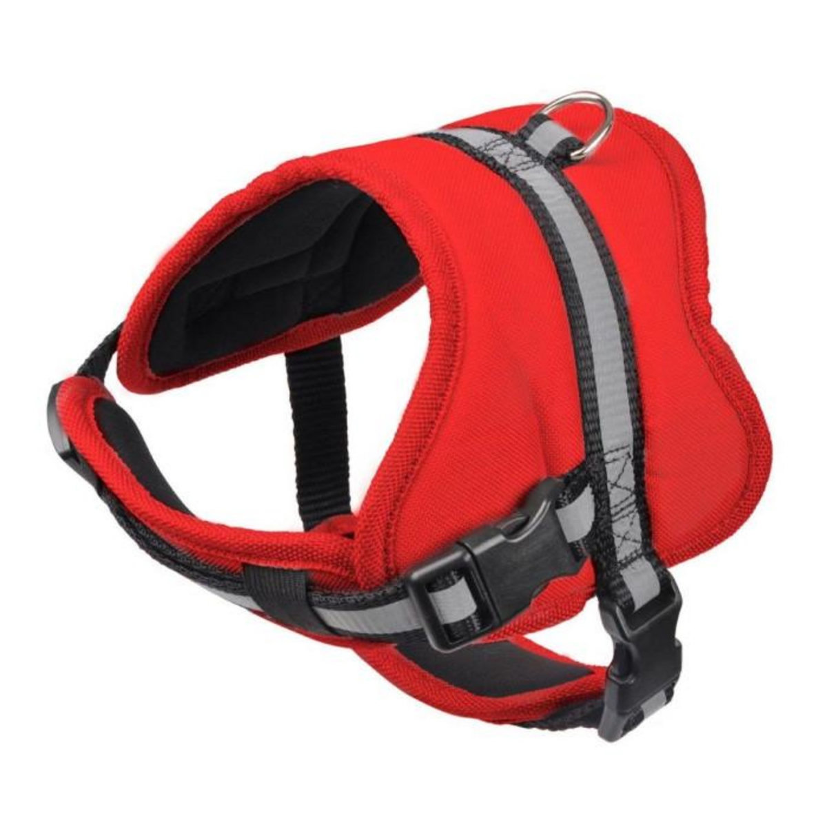 Paris Prix Harnais Réglable Confort  Essentiel  51-67cm Rouge