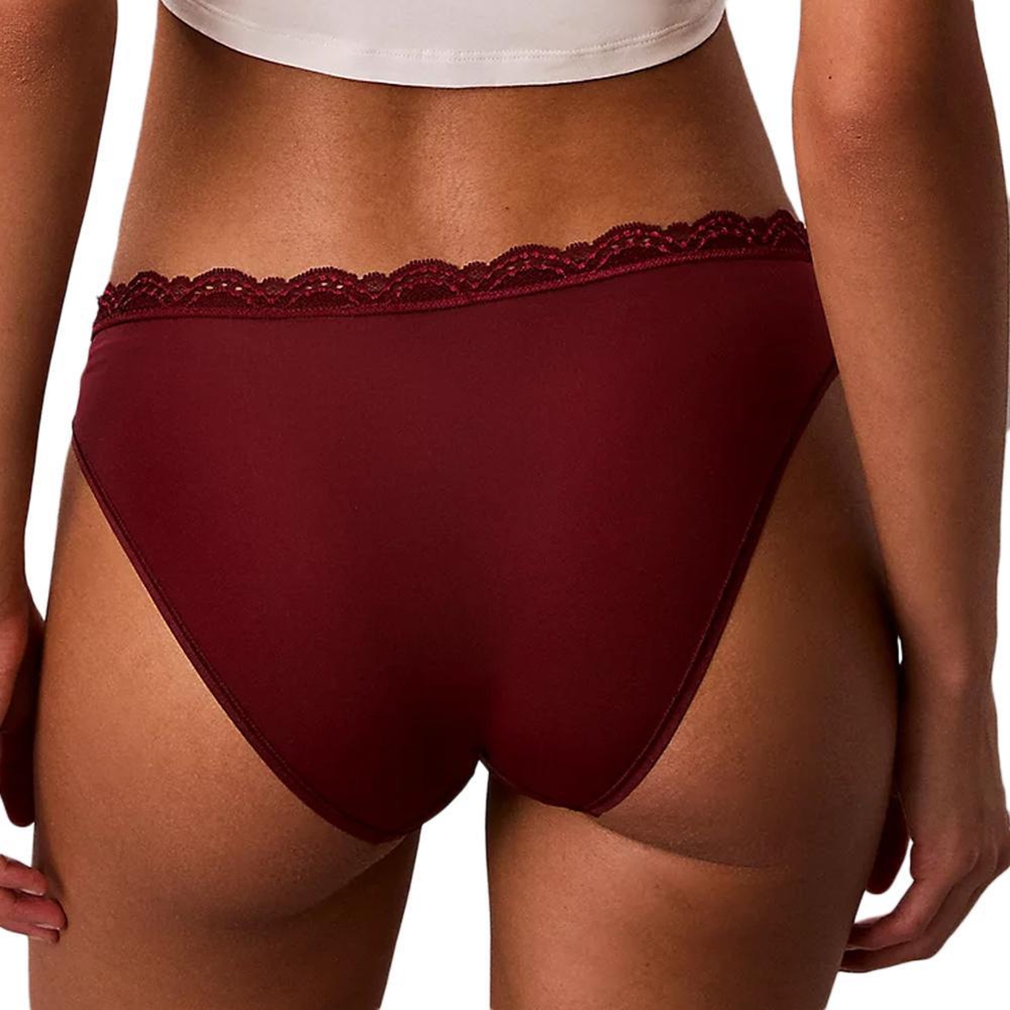 Voir la diapositive 2 : CALVIN KLEIN JEANS Culotte Rose Femme Calvin Klein Jeans Bikinis