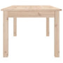 Voir la diapositive 4 : VIDAXL Table basse 80x50x40 cm Bois massif de pin