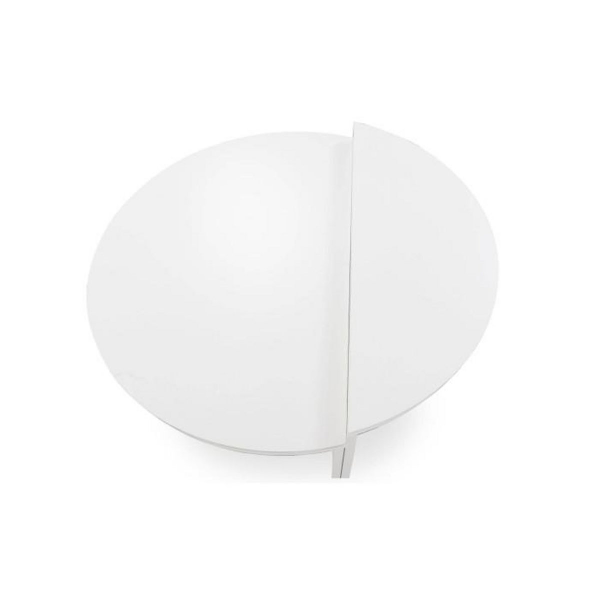 Paris Prix Lot de 2 Tables Basses Design  Armango  90cm Blanc