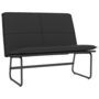Voir la diapositive 2 : VIDAXL Banc Noir 100x75x76 cm Similicuir