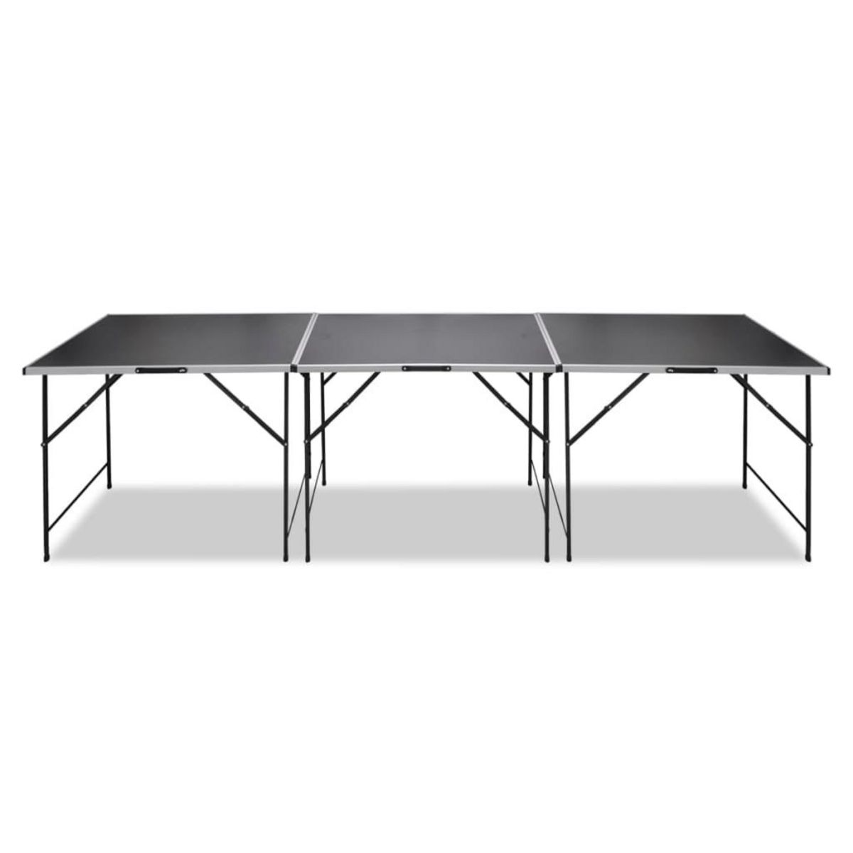 VIDAXL Table a coller 3 pcs Pliable