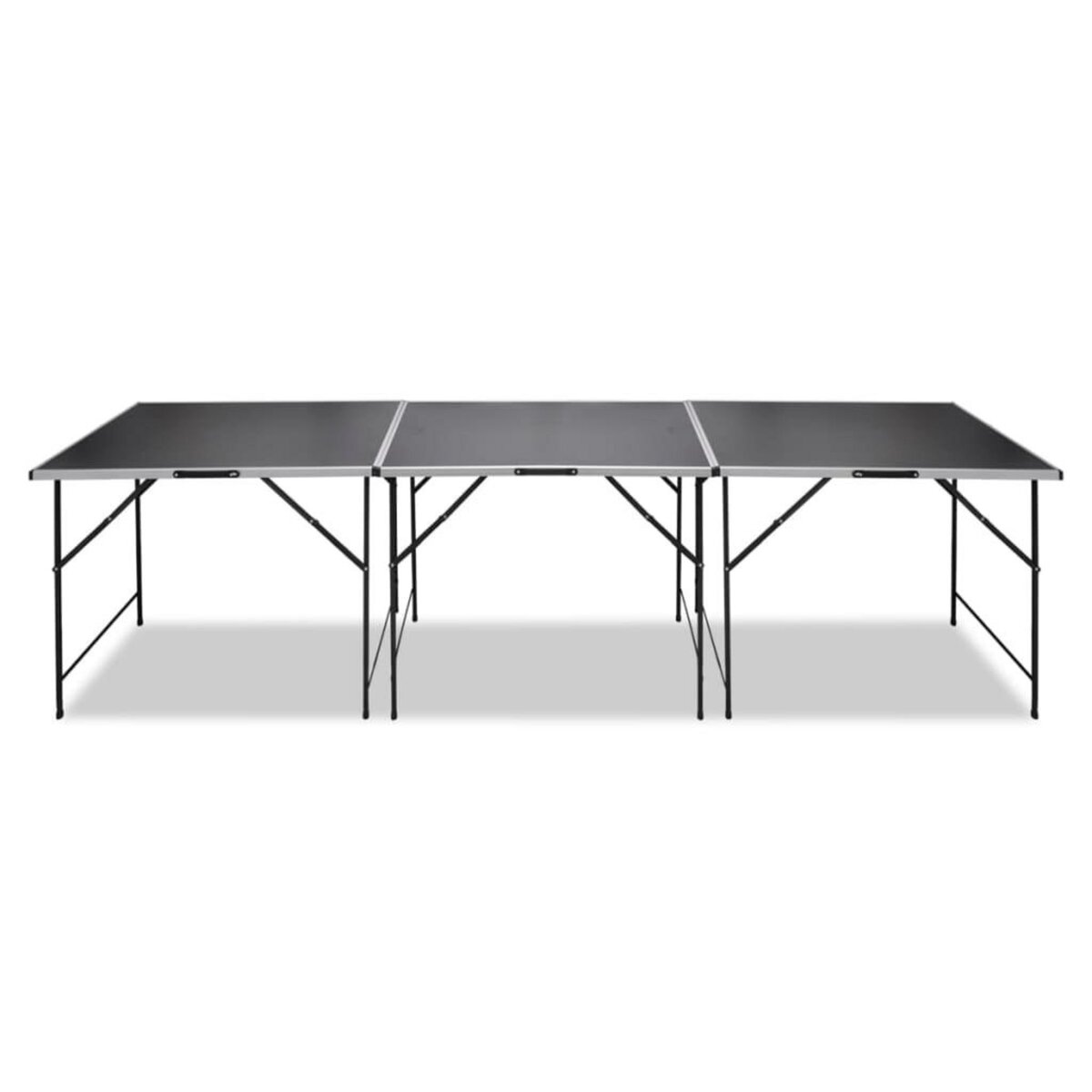 VIDAXL Table a coller 3 pcs Pliable