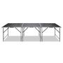 Voir la diapositive 4 : VIDAXL Table a coller 3 pcs Pliable