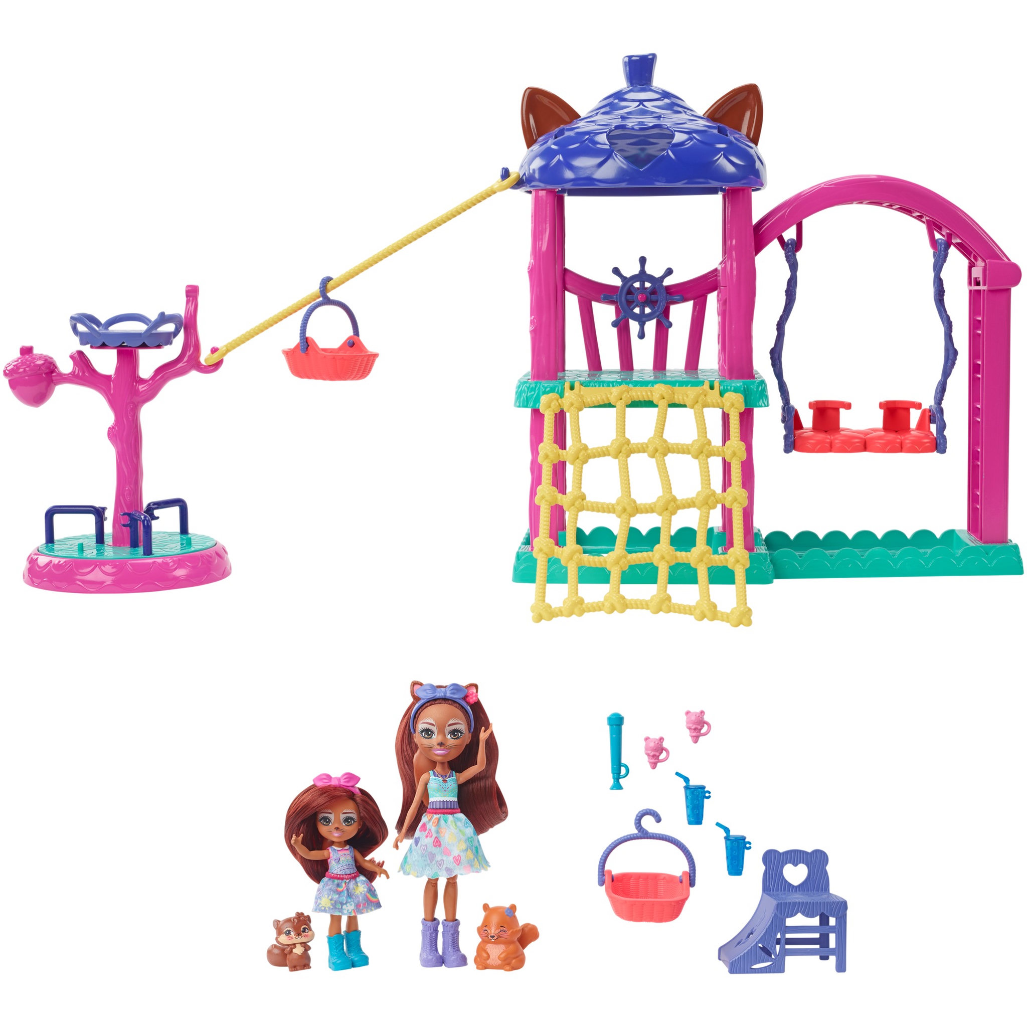 Voir la diapositive 9 : Enchantimals Mini-poupée Enchantimals - Aire de jeux 