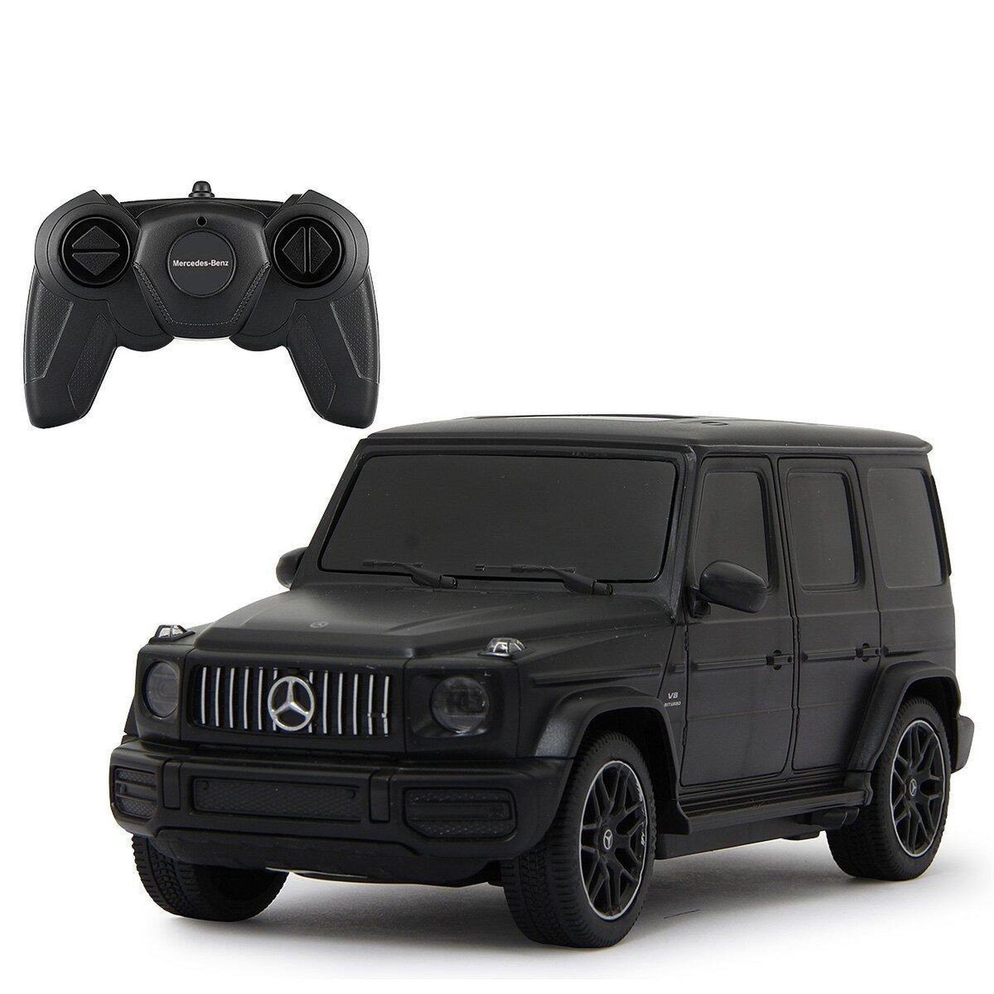 Jamara Voiture télécommandée mercedes-benz amg g63 1:24 mat noir 2,4ghz