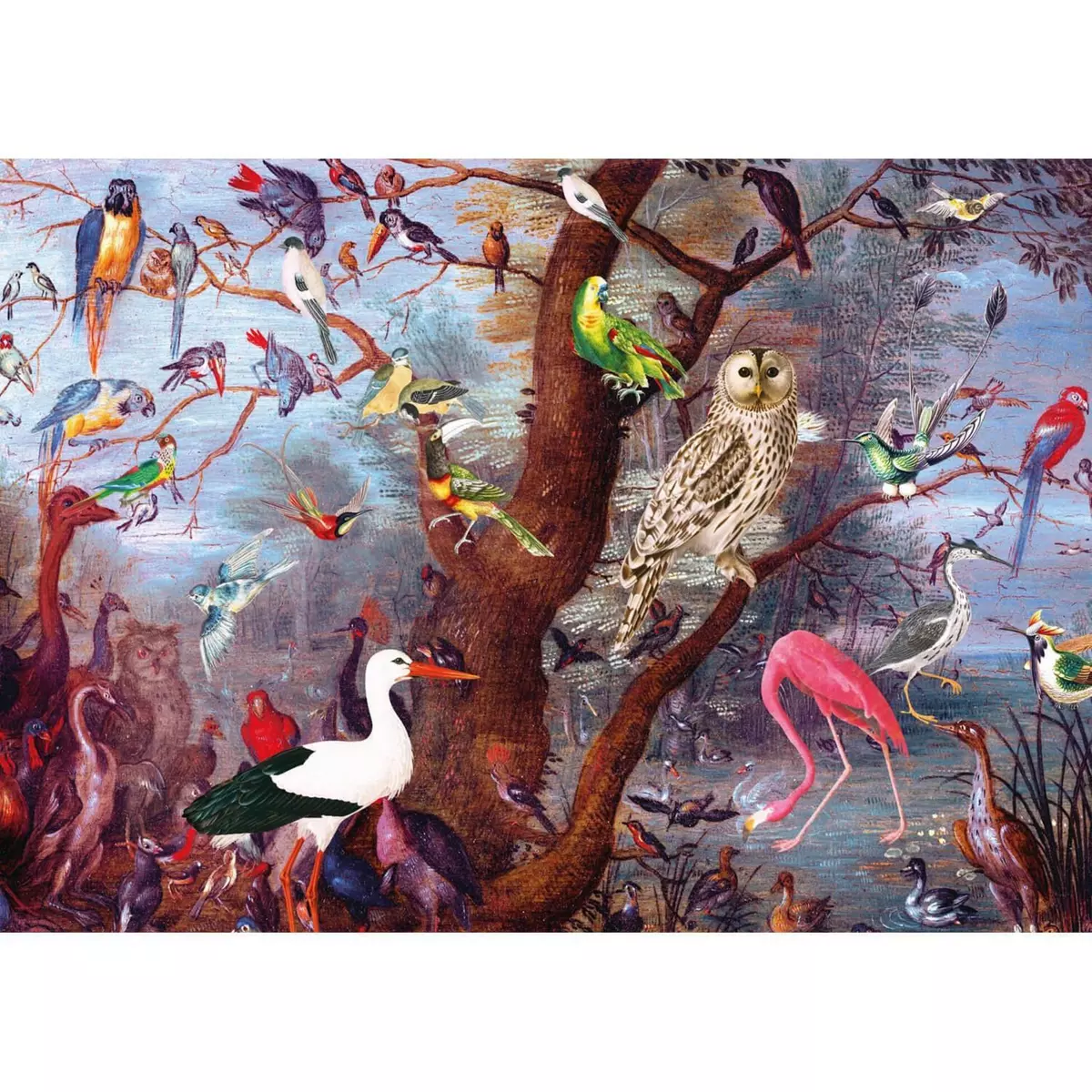 KS Games Puzzle 2000 pièces : Oiseaux fascinants