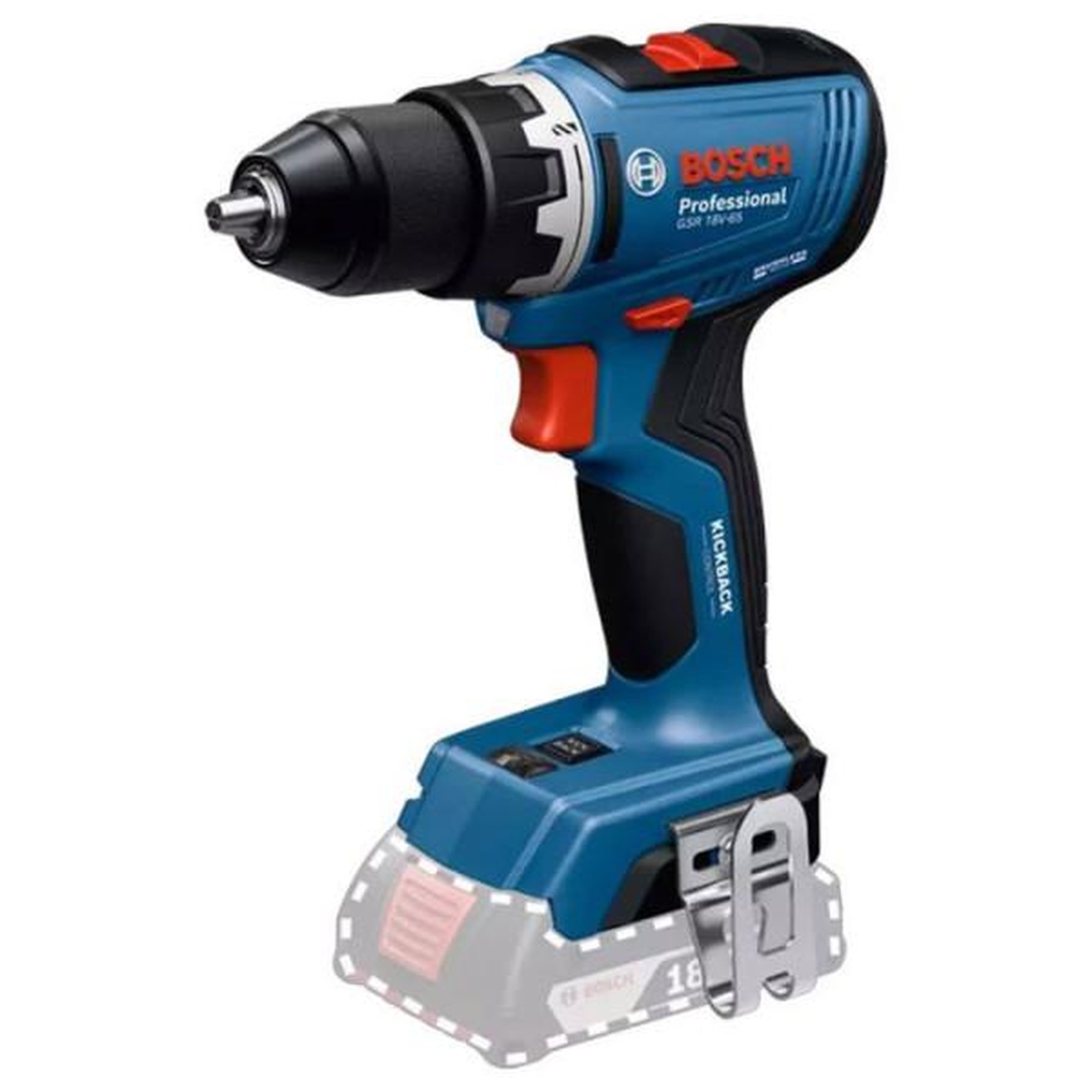 BOSCH Perceuse-visseuse sans fil BOSCH 06019N3200 GSR 18V-65 en carton (sans batteries, sans chargeur)