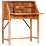 Voir la diapositive 2 : VIDAXL Bureau 90x40x107 cm Bois d'acacia massif
