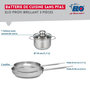 Voir la diapositive 2 : 666 Barcelona Ensemble de 2 Poêles de cuisson 24 et 28 cm et 1 faitout 14 cm Elo Profi Brillant