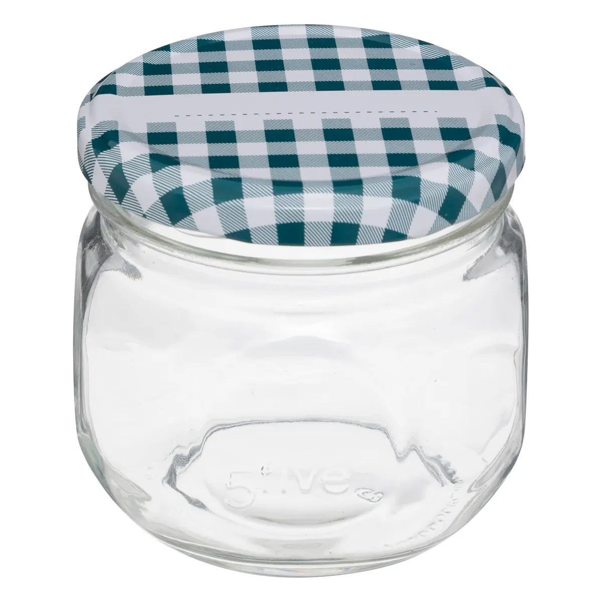 Voir la diapositive 2 : FIVE Lot de 6 pots à confiture en verre  jarro  0,3l transparent